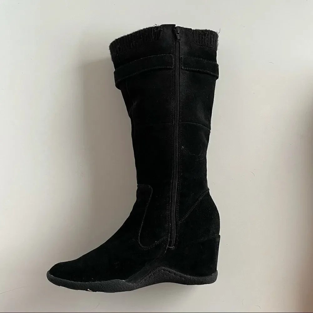 boc black suede